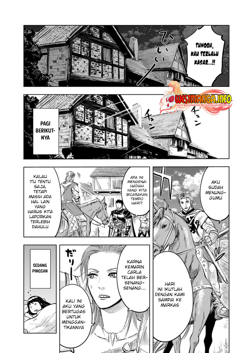 Oukoku E Tsuzuku Michi Chapter 06.2 Bahasa Indonesia